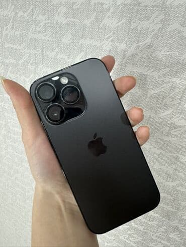 купить кулер бу: IPhone 14 Pro, Б/у, 256 ГБ, Черный, Кабель, 80 % — 1