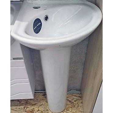 Раковина для ванной, Особенности: Глянцевое, Овальная форма, Материал: Керамика