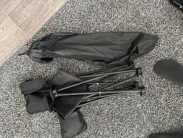 я ищу табуретки: Походный складной стул, Другой материал, цвет - Черный — 1