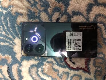 техно пова: Tecno Pova 6 Pro 5G, Жаңы, 256 ГБ, түсү - Кара, 2 SIM — 3