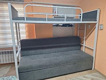 стол стиль лофт: Двухъярусная кровать, С выкатной системой — 1