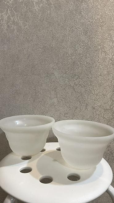 плофон: Пара белых матовых плафонов для потолочных/настенных светильников — 1