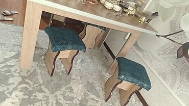 coffee table: Кухонный стол и стул — 2