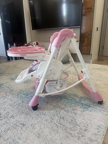 foldable table: Детский стул‑столик для кормления - Высота регулируется❤️ - — 2