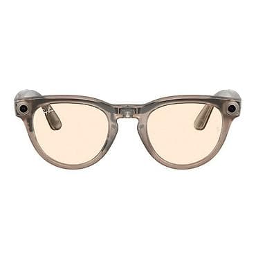 Аксессуары: Умные очки Ray-Ban Meta Headliner RW4009 Shiny Warm Stone/Transitions — 1