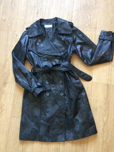 плащ дождовик: Он ждет вас)-Супер Тренч (плащ) MaxMara. Классический покрой.Цвет — 1