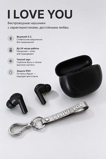 samsung 55: Беспроводные вакуумные наушники, Samsung, Redmi Buds 4, Новый — 1