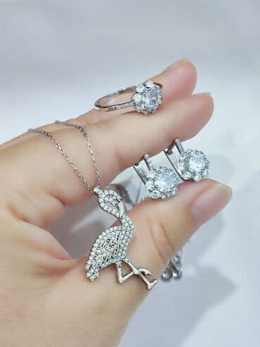 свадебные наборы ручной: Серебро 925 пробы Размеры имеются Для заказа пишите на Ватсапп — 7