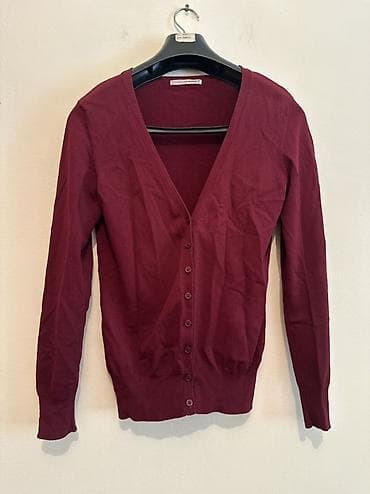 базовые кофты: Комплект из трёх базовых вещей: 1) Бордовый кардиган - Классический — 1