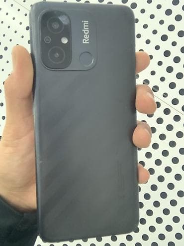 rebmi note 9: Redmi, Redmi 12C, Б/у, 128 ГБ, цвет - Серый, 2 SIM — 1