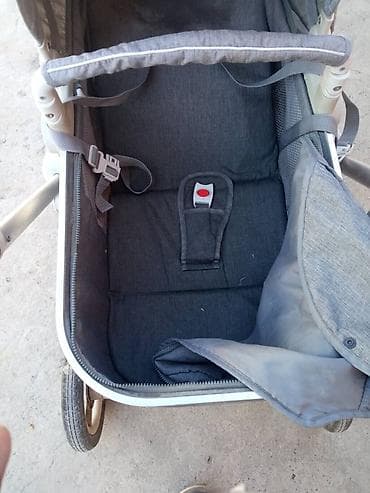 anex eli: Детская коляска-люлька универсальная, серый меланж - Тип: прогулочная — 3