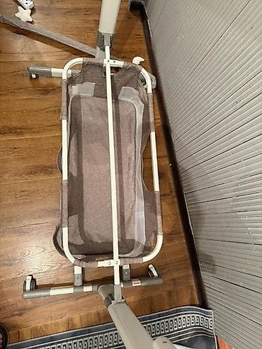 Другие товары для дома: Люлька, Б/у, Колыбель, Металл, цвет - Бежевый, Самовывоз — 7