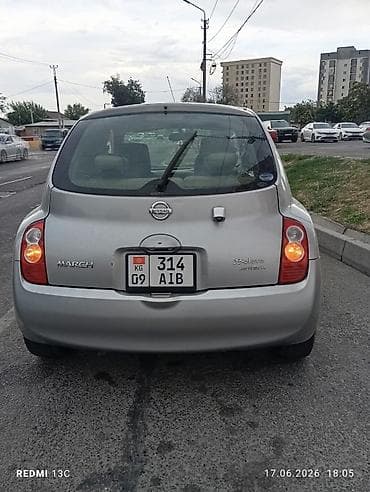 Транспорт: Nissan March: 2002 г., 1.2 л, Автомат, Бензин, Хэтчбэк — 3