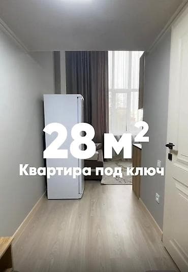 1 комната, 28 м², Аламедин-1 мкр 2 этаж, Свежий ремонт at lalafo.kg 1 комната, 28 м², Аламедин-1 мкр 2 этаж, Свежий ремонт