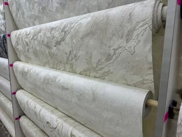 абой рулон: Рулоны обоев с мраморным рисунком в светлых тонах. Отлично подойдут — 1