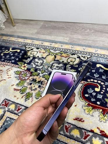 apple монитор: IPhone 14 Pro Max, Б/у, 256 ГБ, Deep Purple, 76 % — 7