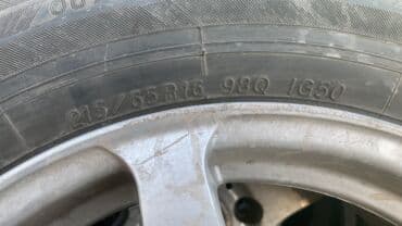 авто диски бишкек: Колеса в сборе R 16, Зима, Комплект, Легковые, Литые, отверстий - 5 — 4