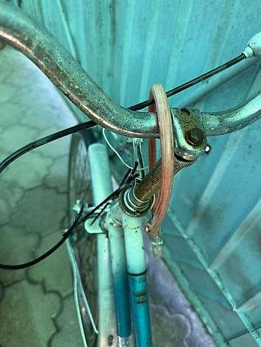 Городской/ретро велосипед с диагональной рамой - Стальная рама at lalafo.kg Городской/ретро велосипед с диагональной рамой - Стальная рама