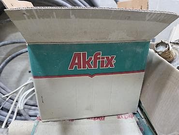 белые кружки: Силиконовый герметик Akfix 100E Описание: - Универсальный — 1