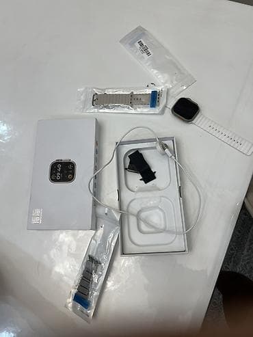 ipad 6mini: Часы копия Apple Watch Ultra продаю или меняю в комплекте 5 ремешков — 2