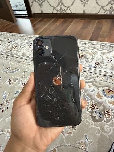 Техника и электроника: IPhone 11, 64 ГБ, Черный, Чехол — 3
