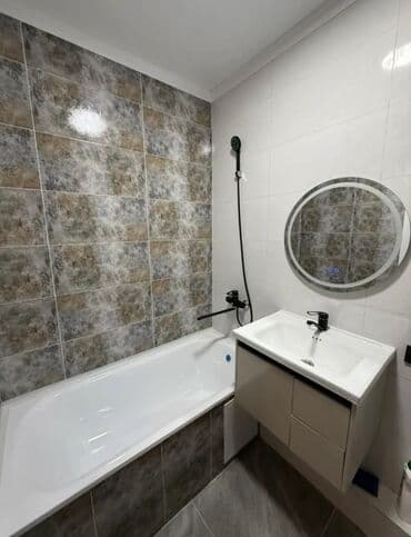 купить 2 х ком квартиру в 7 мкр: 2 комнаты, 46 м², Элитка, 7 этаж, Дизайнерский ремонт — 7