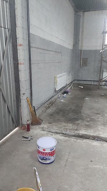 кафельщики токмок: Покраска гаражей мастикой (Бишкек) - Нанесение мастики — 4