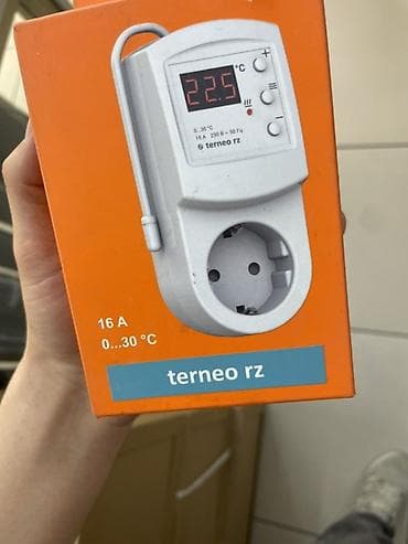 Терморегулятор розеточный Terneo RZ - Тип: электронный терморегулятор