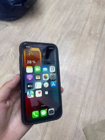 кербен телефон: IPhone 11, Колдонулган, 128 ГБ, Black Titanium, Коргоочу айнек, Куту, Каптама, 70 % — 4