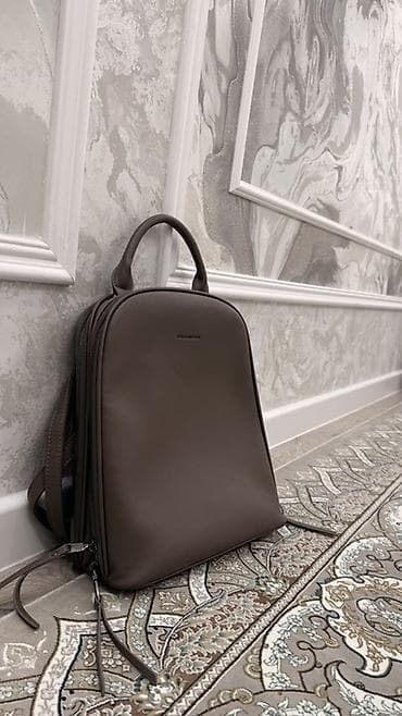 Айымдардын бут кийими: Рюкзак, Материалы: Жасалма булгаары, Унисекс, Жаңы — 2