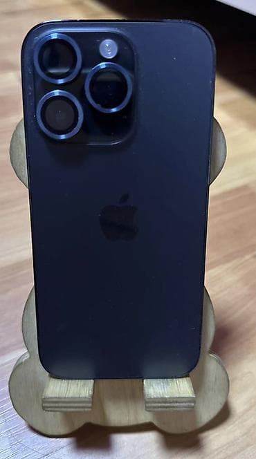 Мобильные телефоны: IPhone 14 Pro, Б/у, 256 ГБ, Black Titanium, 77 % — 3