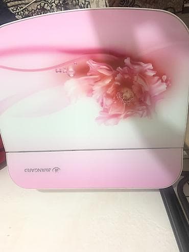 Настенный водонагреватель Avangard (декор «розовый цветок») -