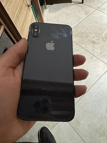 сколько стоит айфон 10: IPhone X, Б/у, 256 ГБ, Space Gray, Чехол, 100 % — 1