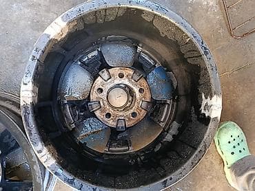 диски 100: Литые Диски R 16 Пара, отверстий - 5, Б/у — 4