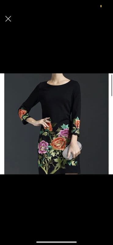 прокат карнавальных костюмов в бишкеке бишкек: Продаю изумительное платье с ручной вышивкой. Сшито на заказ, из — 1