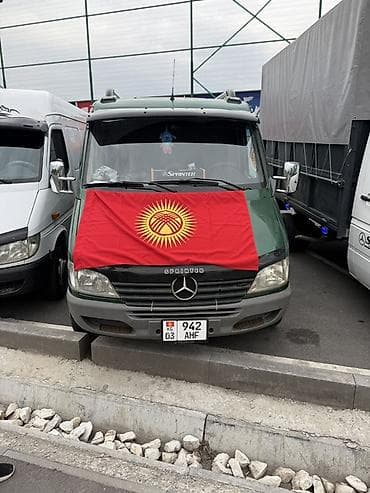 sprinter 516: Mercedes-Benz Спринтер: 2002 г., 2.2 л, Механика, Дизель, Фургон — 1