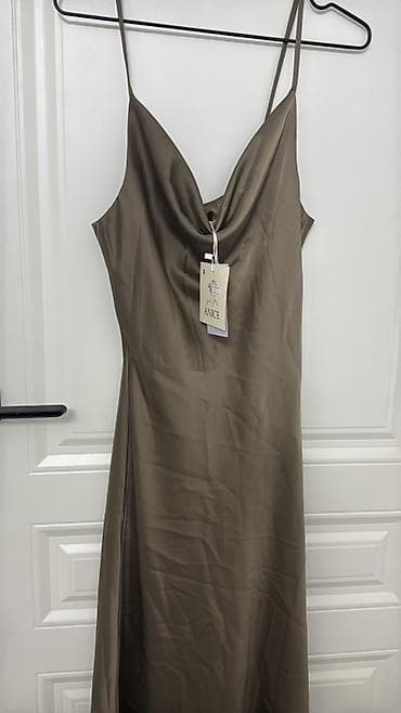 armani code: Атласное платье-комбинация ANACE.Новое,осталось после закрытия — 1