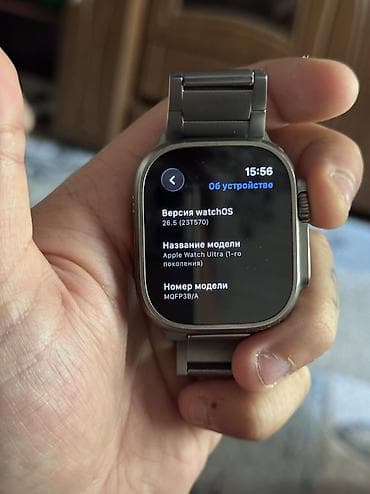 Смарт-часы: Продаю Apple Watch Ultra gen - 1 АКБ 96% 32гб Состояние идеальное — 6