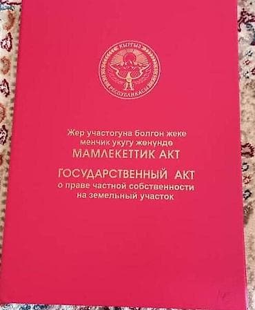 Жер тилкелери: 6 соток, Курулуш, Кызыл китеп — 2