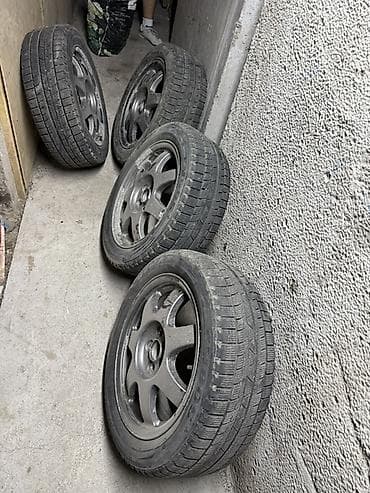 r16 4: Колеса в сборе 195 / 55 / R 16, Зима, Б/у, Комплект, Легковые, Литые, отверстий - 4 — 9