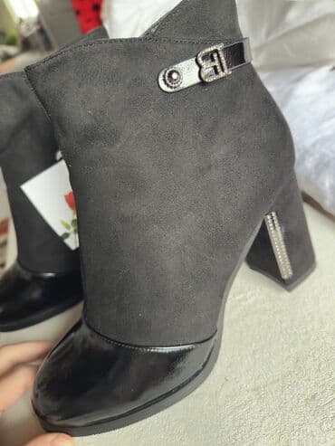 обувь подросковый: Женские ботильоны Vernessi - Материал верха: комбинированный — мягкий — 2