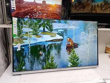 samsung 4k: Акция Телевизоры Samsung Android 13 c голосовым управлением, 40 — 4