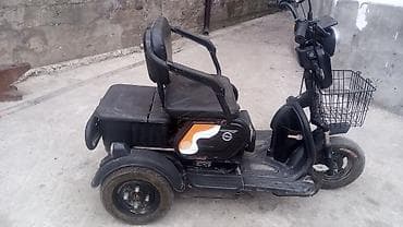 багажник на мото: Электрический трёхколёсный скутер (мобильность/городские поездки) - — 2