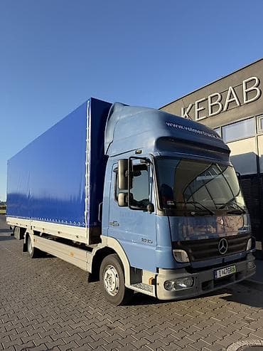 Грузовой автомобиль тентованный Mercedes‑Benz Atego 1018 (серия Atego lalafo.kg да Грузовой автомобиль тентованный Mercedes‑Benz Atego 1018 (серия Atego