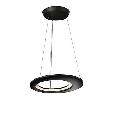 Светильник антрацитовый светодиодный подвесной Lirio Ecliptic