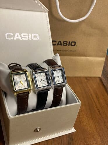 часы электронные наручные: Классические часы часы, Casio, Япония, Водонепроницаемые, Оригинал, Секундомер, Мужские, Новый — 6