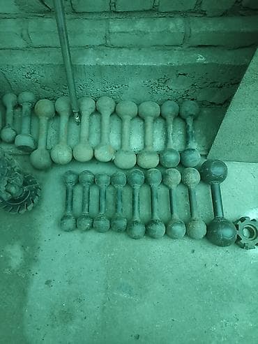 одежды для девочек: Гантели по 2кг/1200сом.по3кг1300сом.по 5 кг 1500сом.гири по 32 кг 4500 — 2