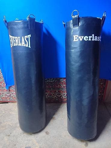 Спорт жана эс алуу: Боксерская груша Everlast - Тип: подвесная, с цепями и карабинами для — 5