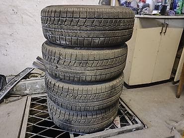 Колеса в сборе 195 / 65 / R 15, Зима, Б/у, Комплект, Легковые, Литые, отверстий - 5