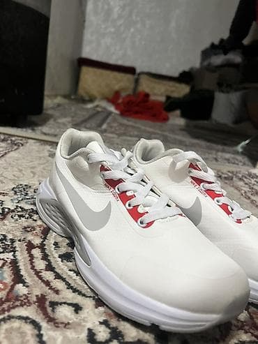 Босоножки, сандалии, шлепанцы: Мужские кроссовки, 40.5, Nike, Новый, цвет - Белый, Самовывоз — 2